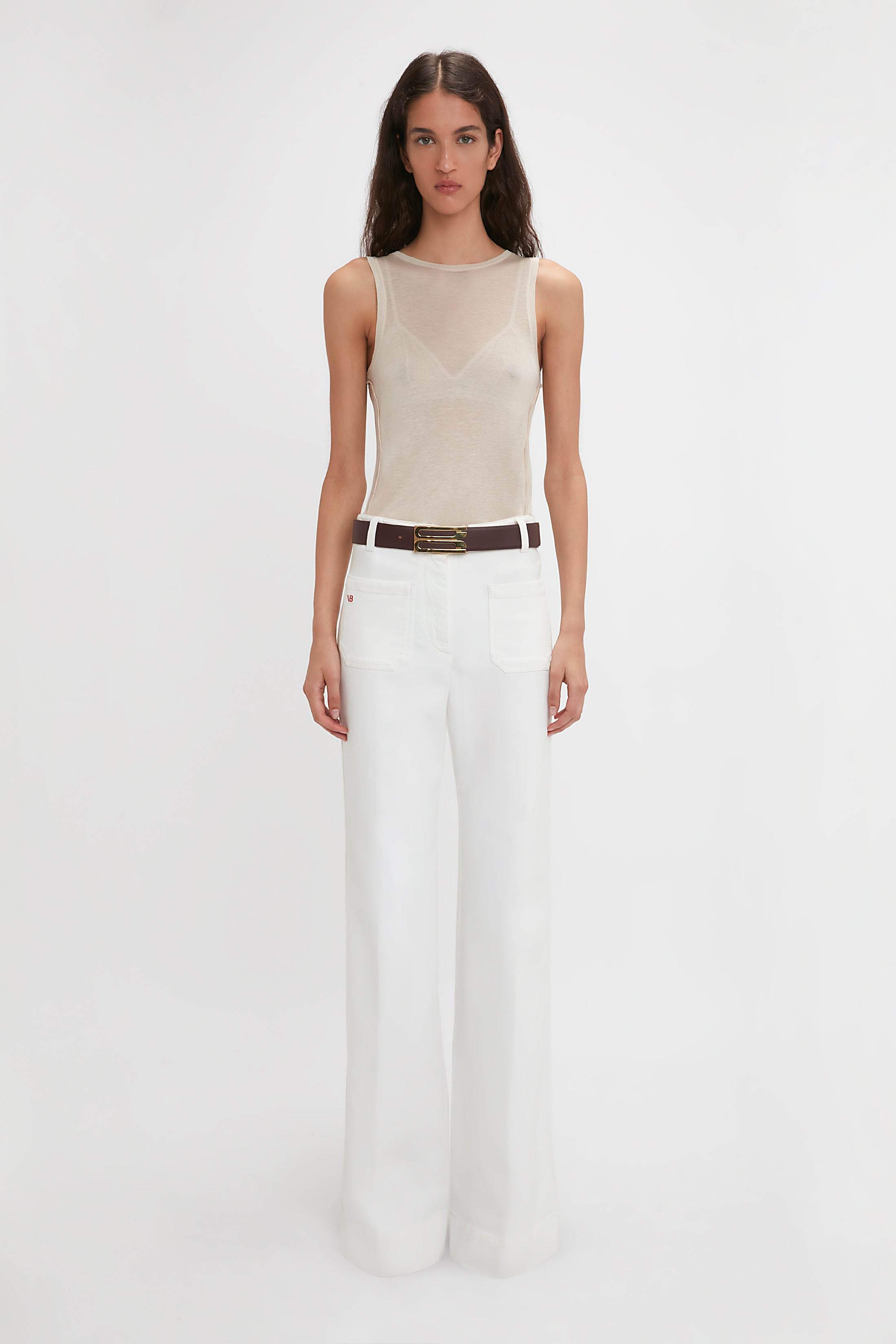 Lightweight Tank Top In Birch - 2