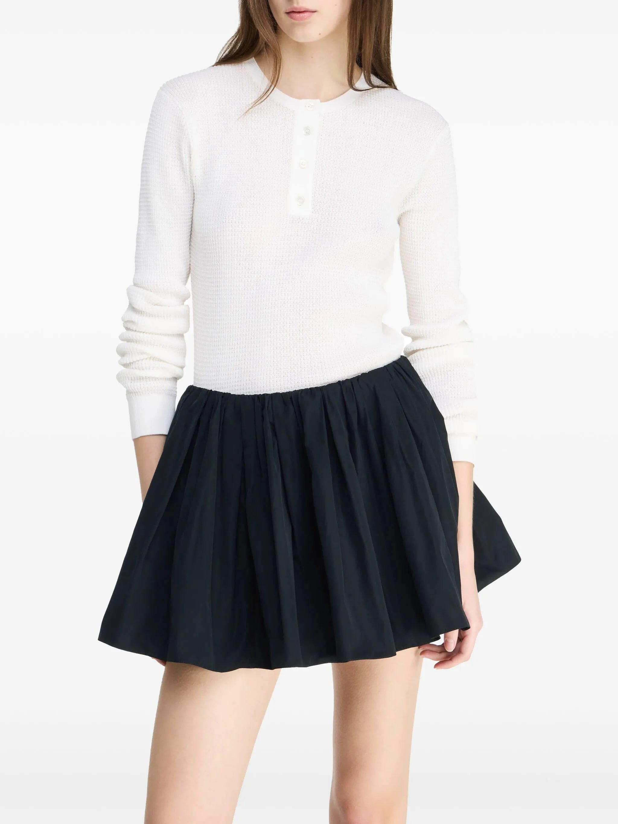 gathered circle skort - 4