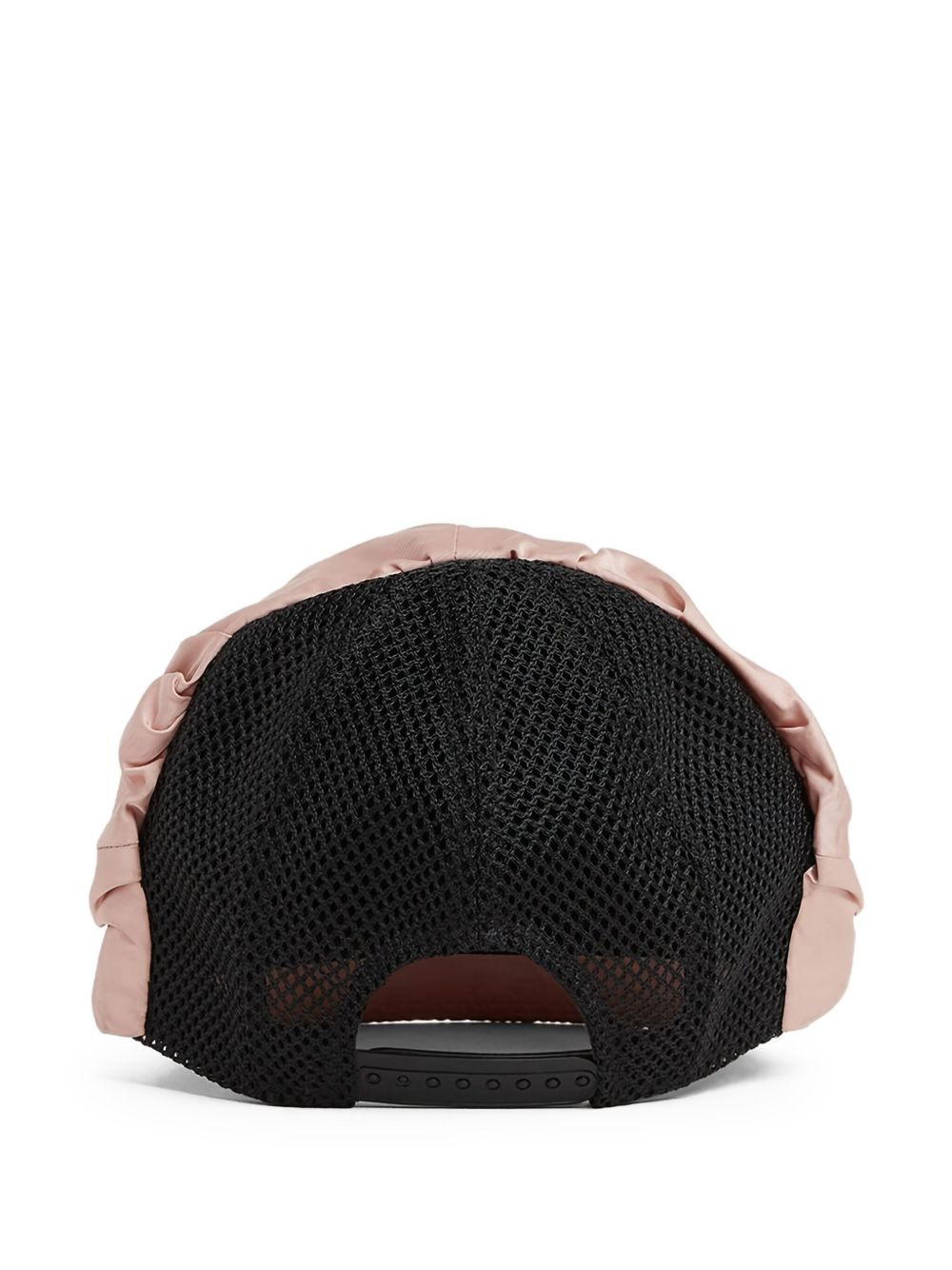 knotted-detail mesh cap - 4