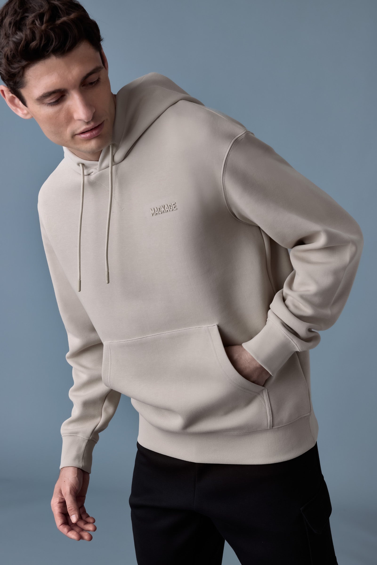 KRYSTIAN Double-face Jersey hoodie - 5