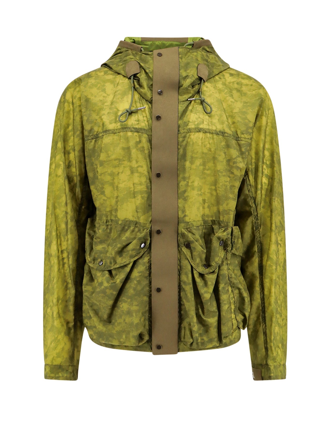 Nylon jacket with all-over print - 1