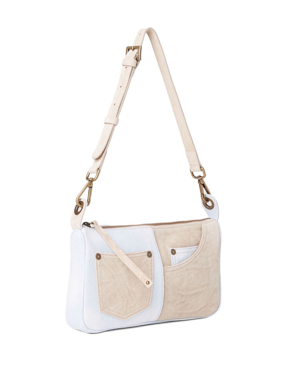 denim shoulder bag - 3