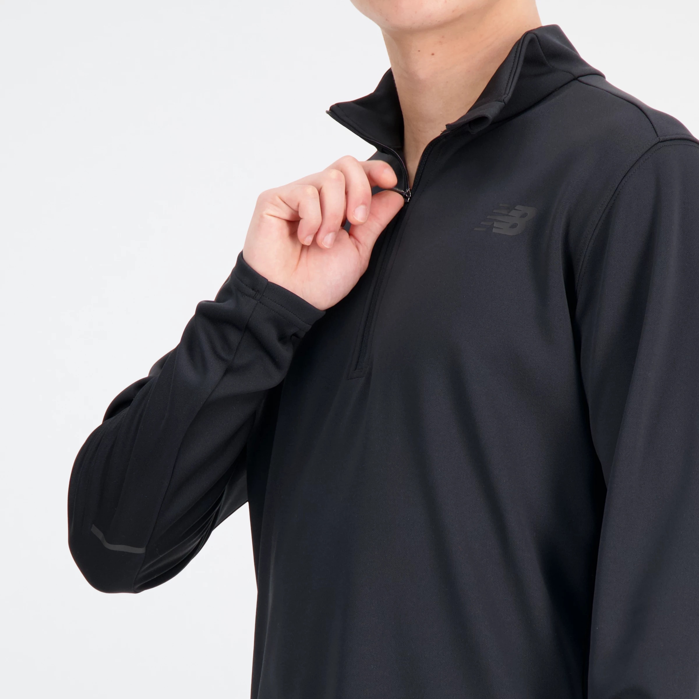 New Balance Knit 1/4 Zip - 5