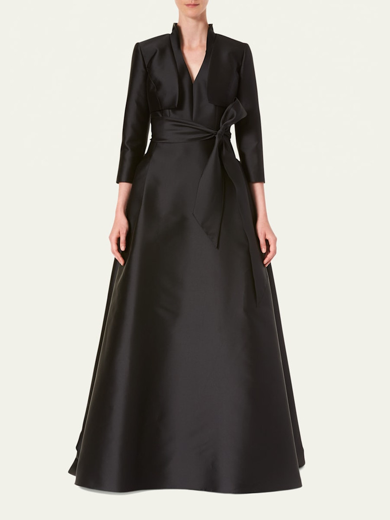 CAROLINA HERRERA Icon Mikado Bolero Jacket outlook