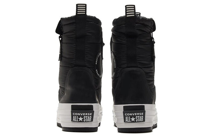 (WMNS) Converse Chuck Taylor All Star MC Boot High 'Water Repellent - Black White' 569380C - 5