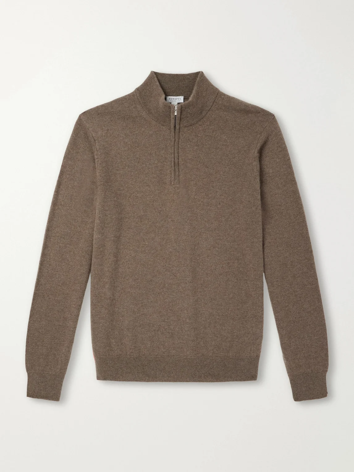 Cashmere Half-Zip Sweater - 1