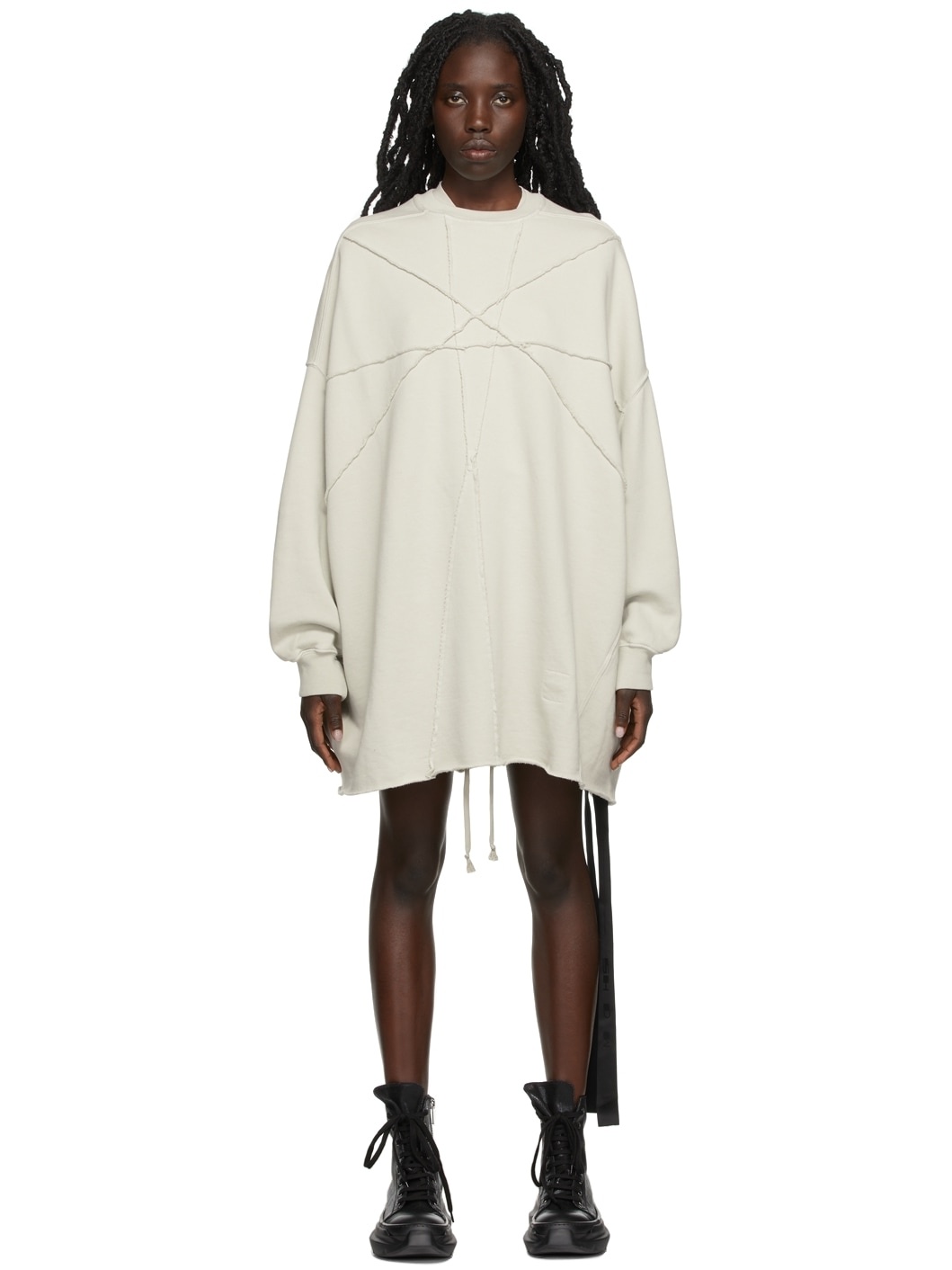 Off-White Crater Tunic Dress - 1