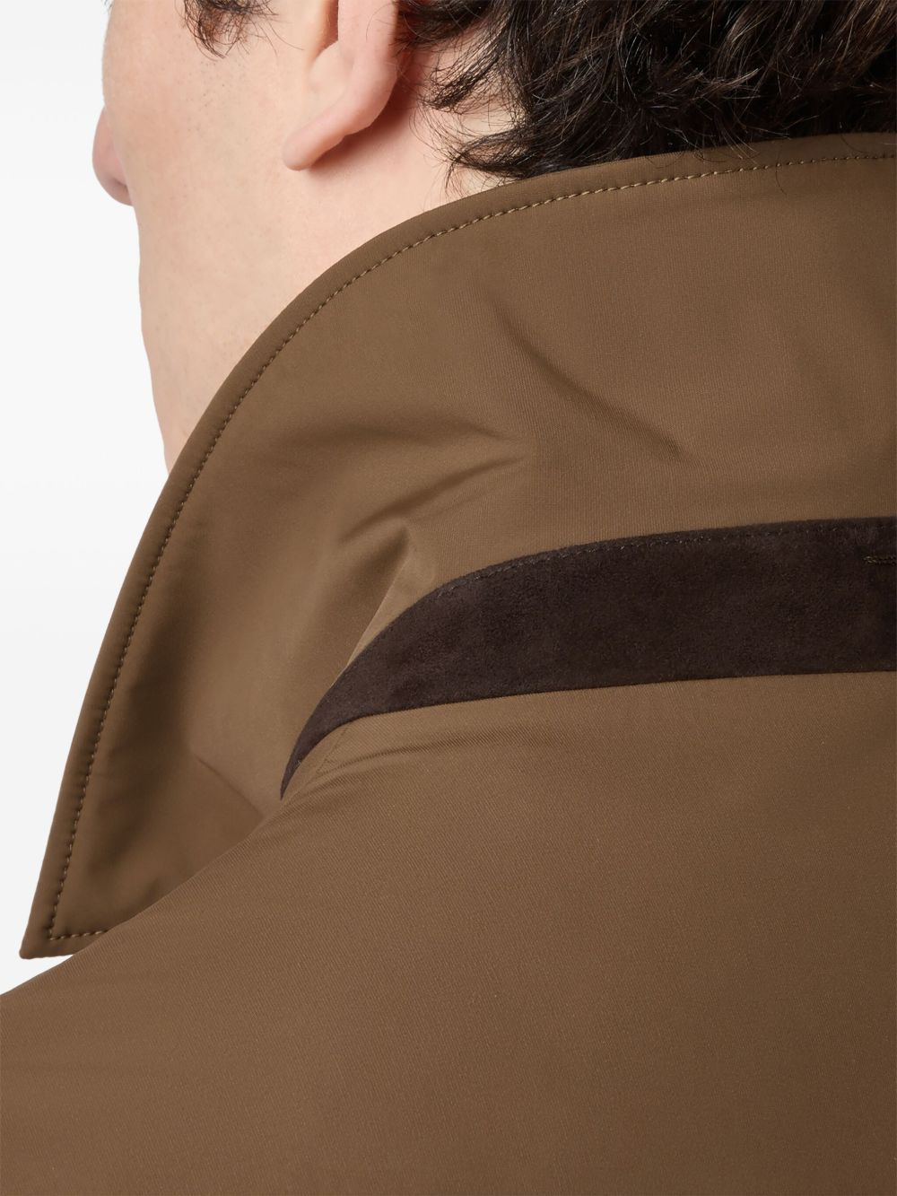 short single-breasted coat - 5