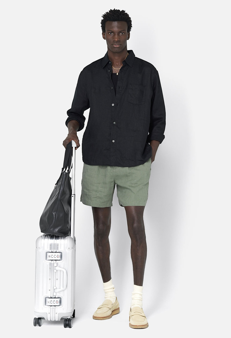 John Elliott LINEN EASY SHORT outlook
