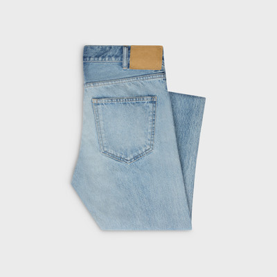 CELINE marco jeans in blue eclipse wash denim outlook