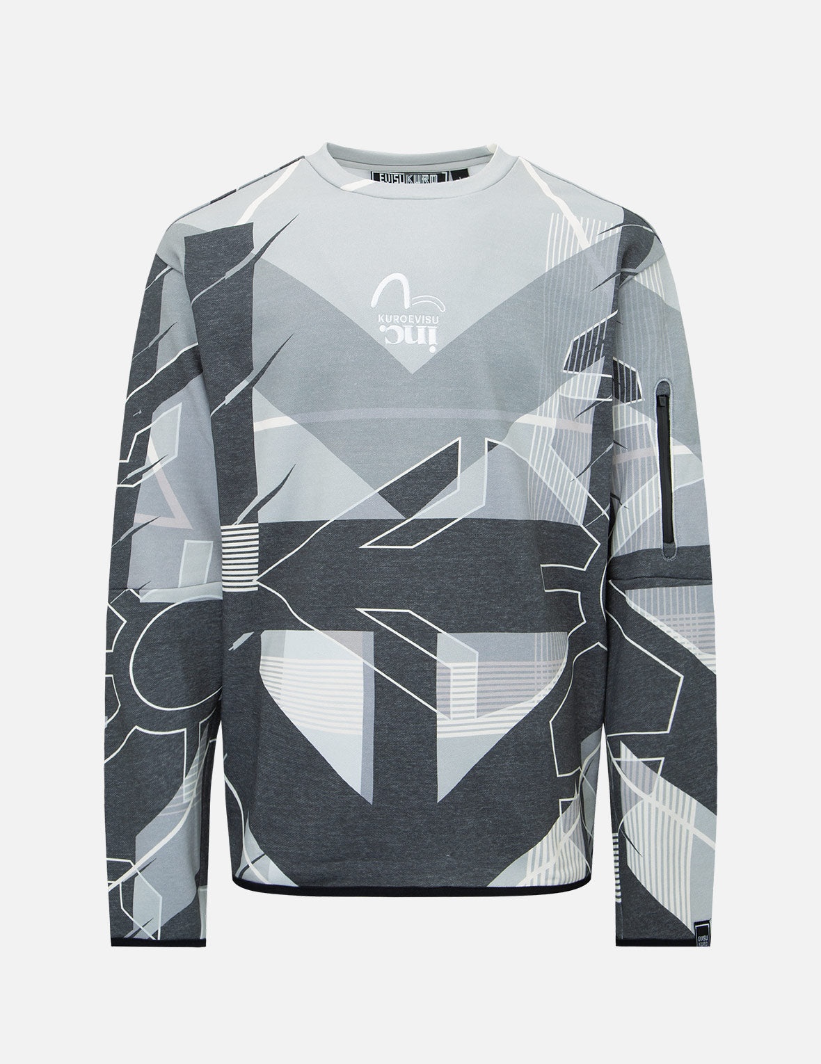 Kamon Camo Print Sweatshirt - 1