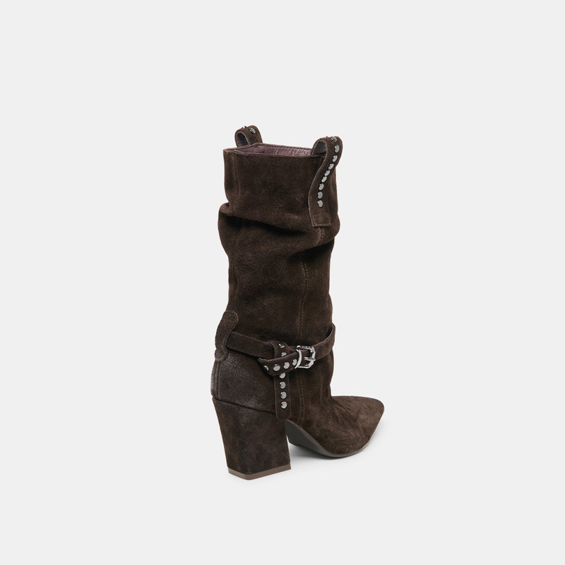 MORLA BOOTS DK BROWN SUEDE 3