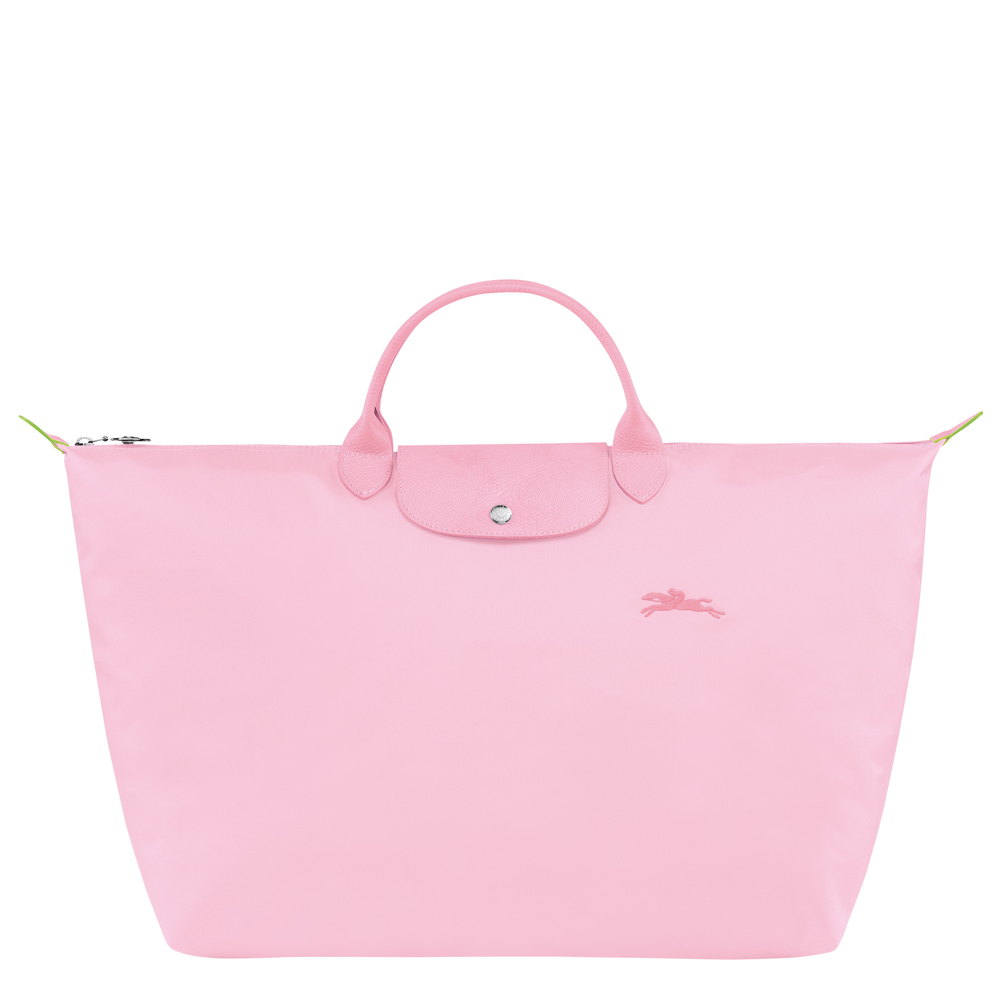 Longchamp Le Pliage Green Pouch with Handle Pink Women