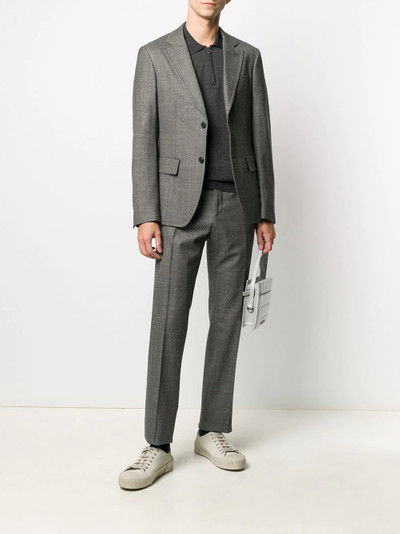 Salvatore Ferragamo single-breasted tailored suit outlook