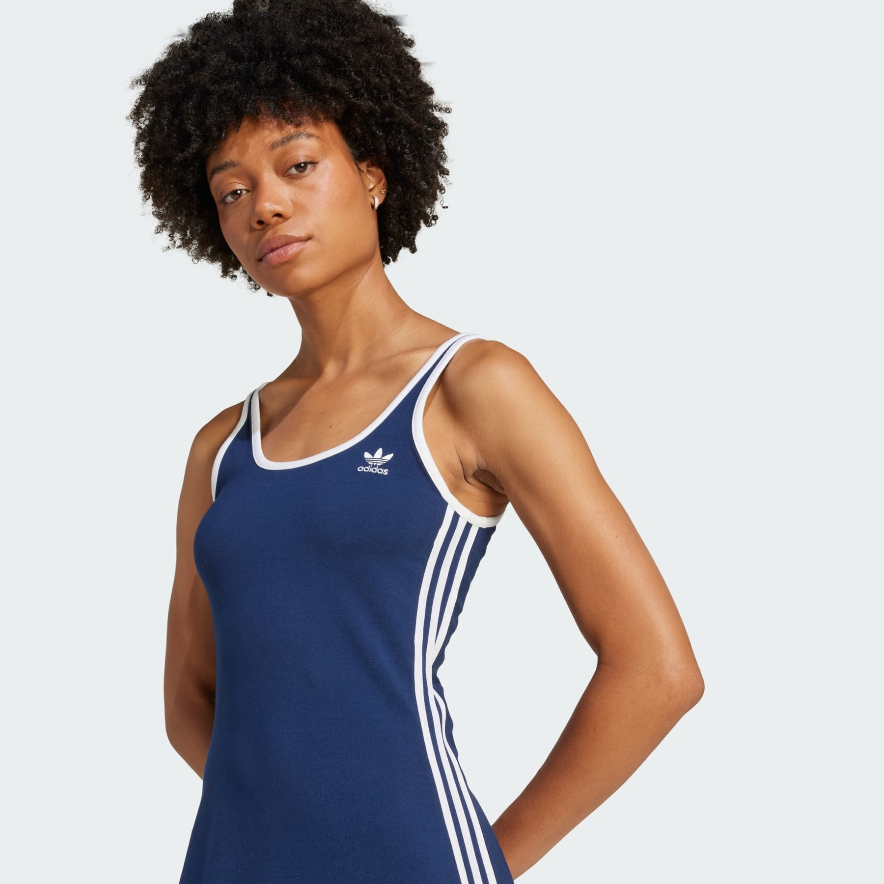 Adicolor 3-Stripes Tank Maxi Dress - 6