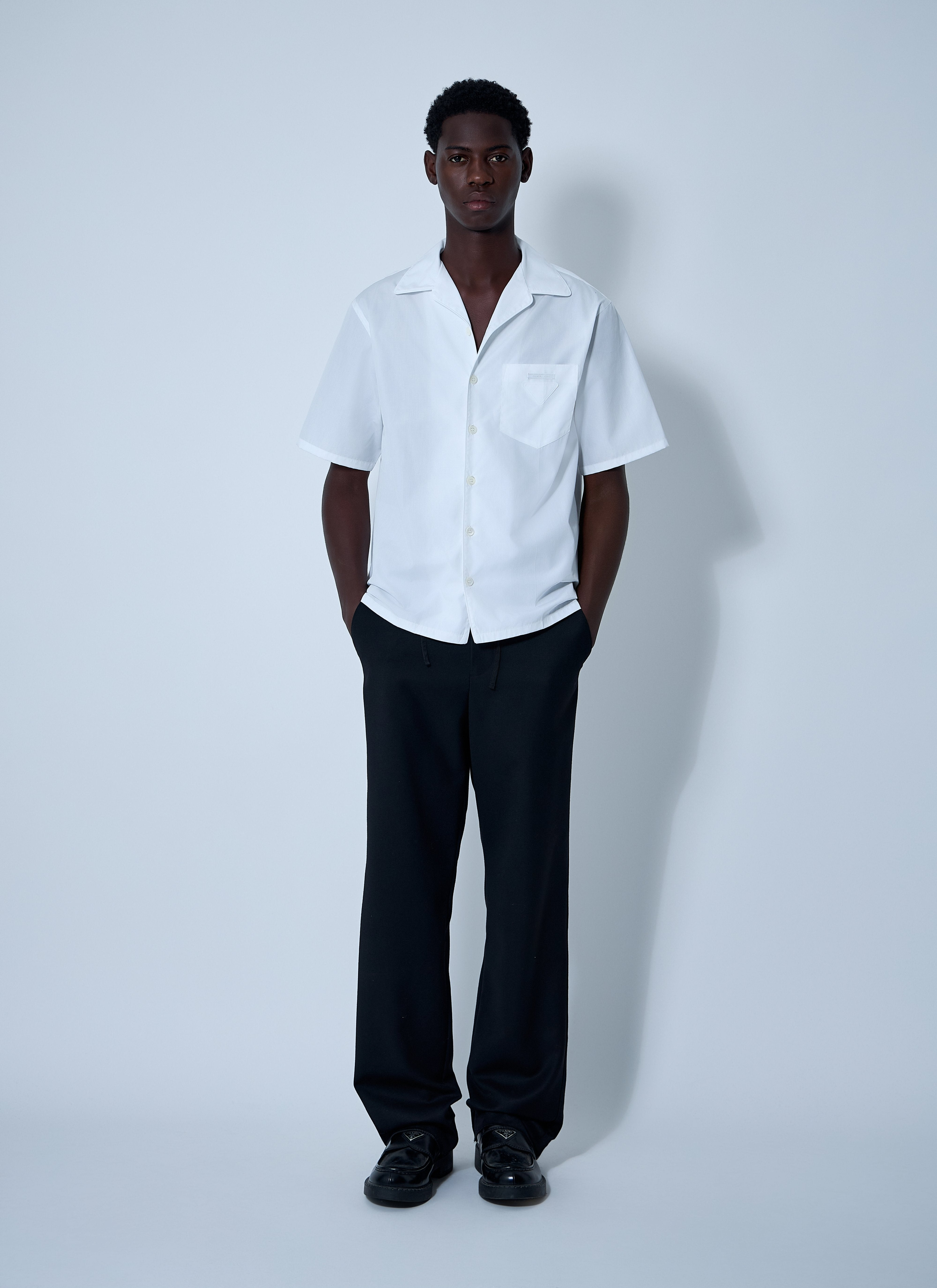 Prada Men Logo Motif Shirt - 2