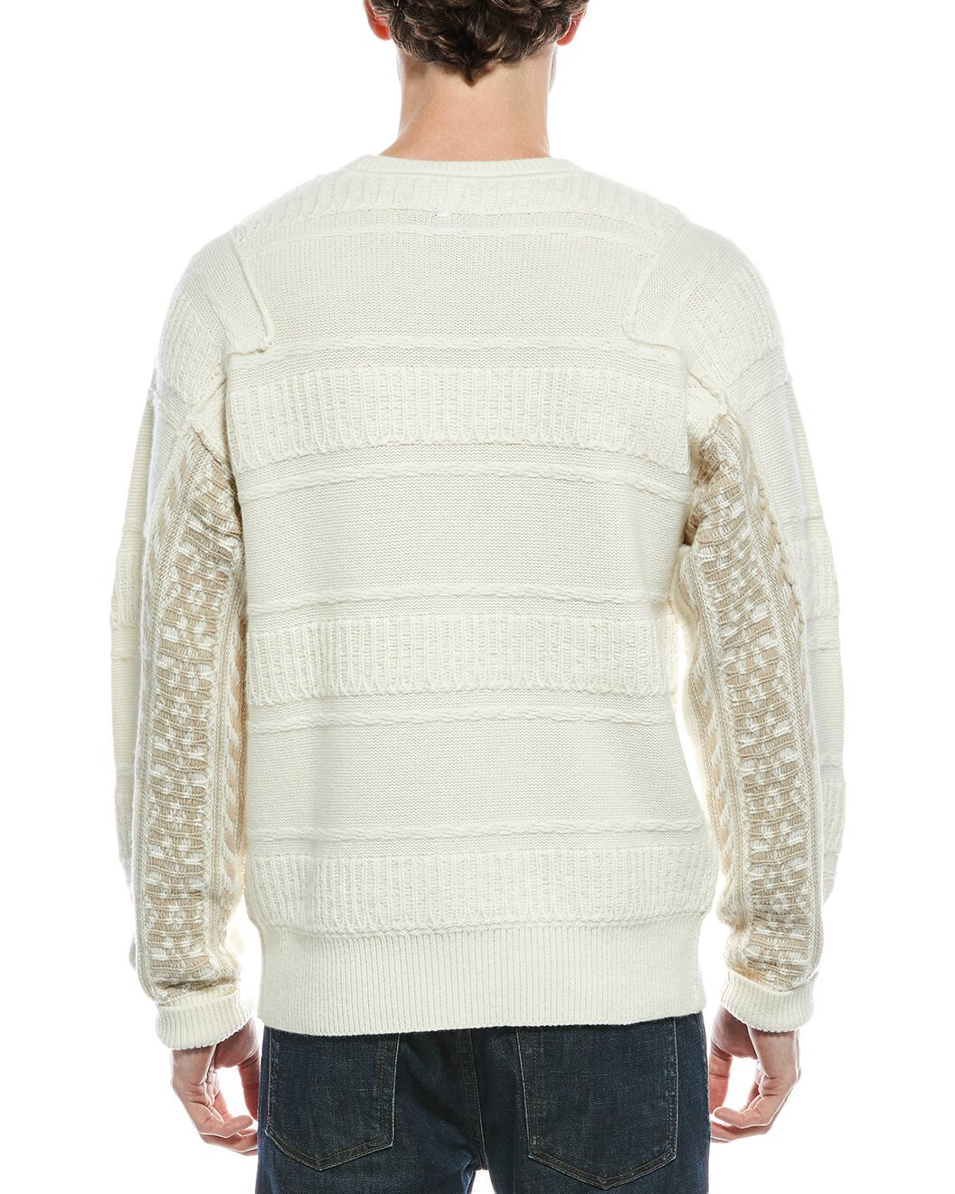 rag & bone Colton Wool-Blend Crewneck Sweater - 2