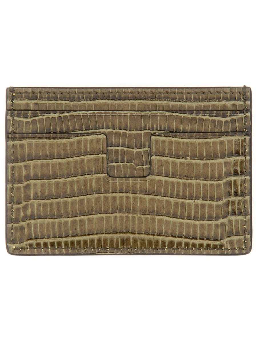 Tom Ford Men T Line Card Holder - 2