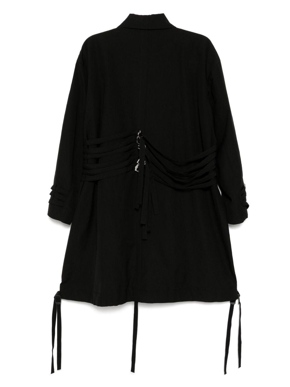 belted coat - 2