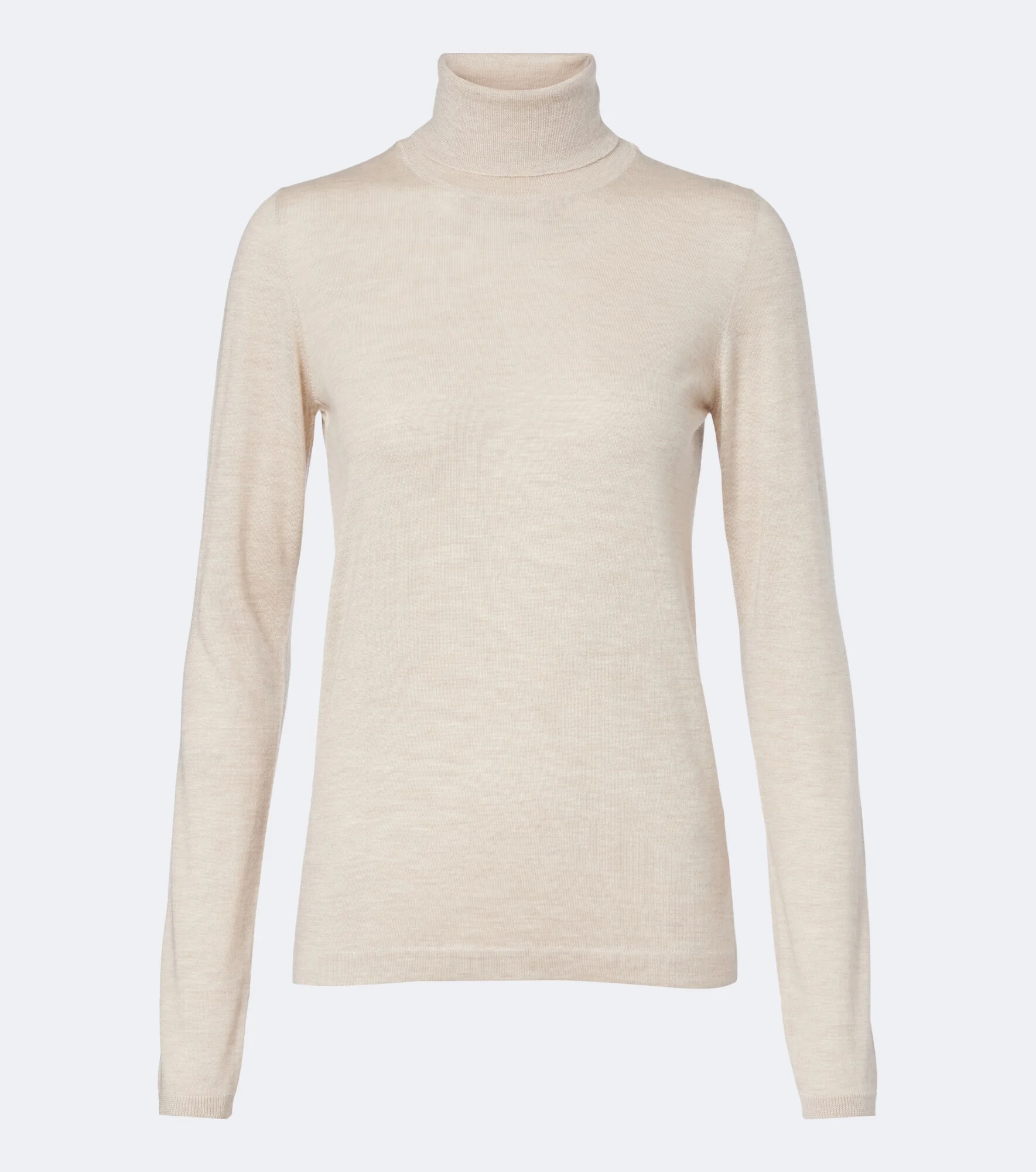 Cashmere and silk turtleneck sweater - 1