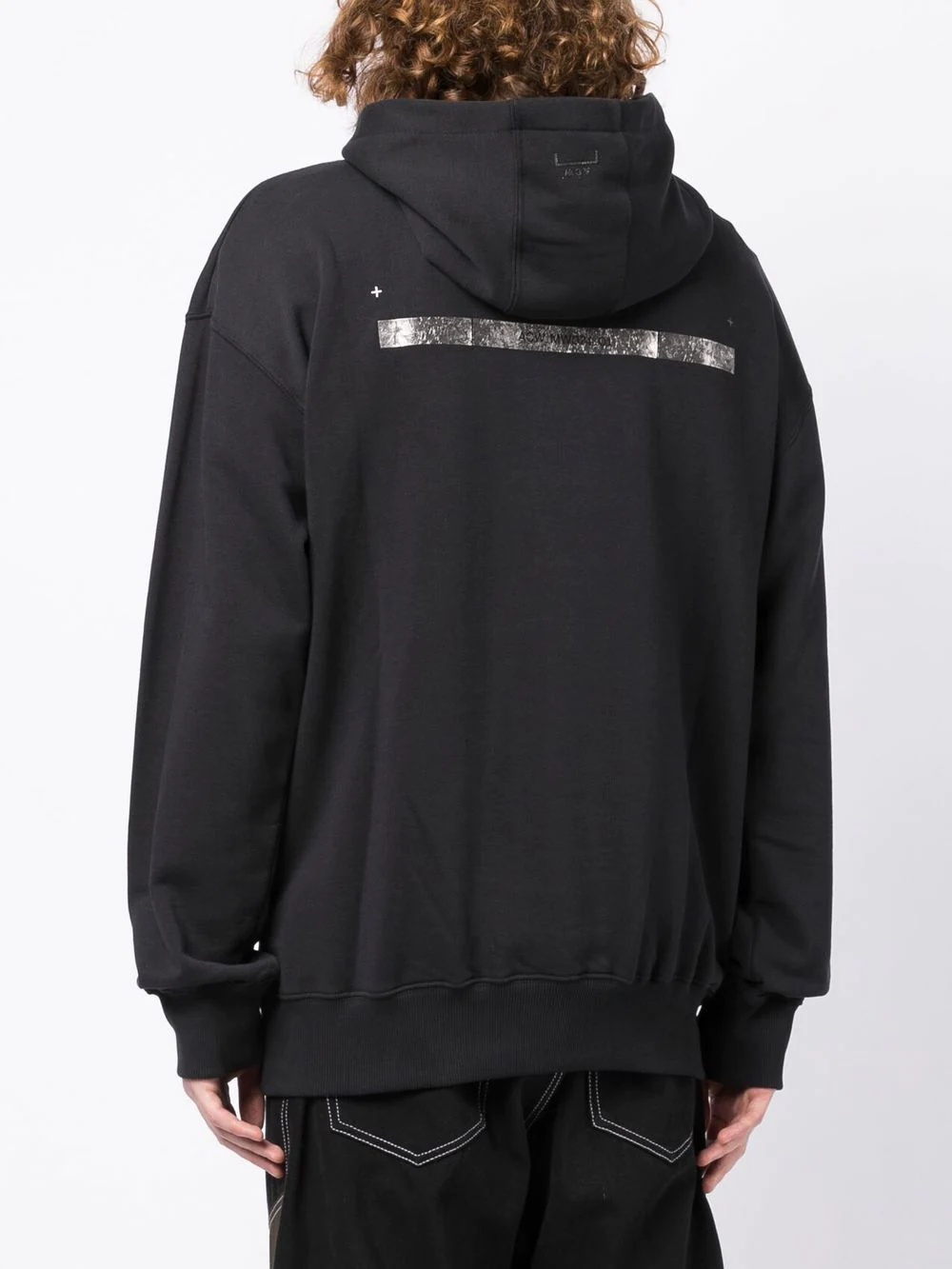graphic logo-print hoodie - 5