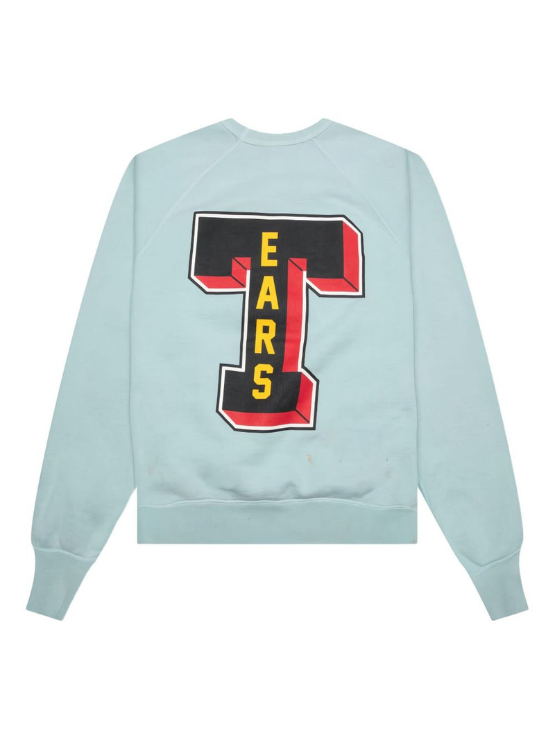 SAINT M×××××× raglan-sleeve cotton sweatshirt outlook