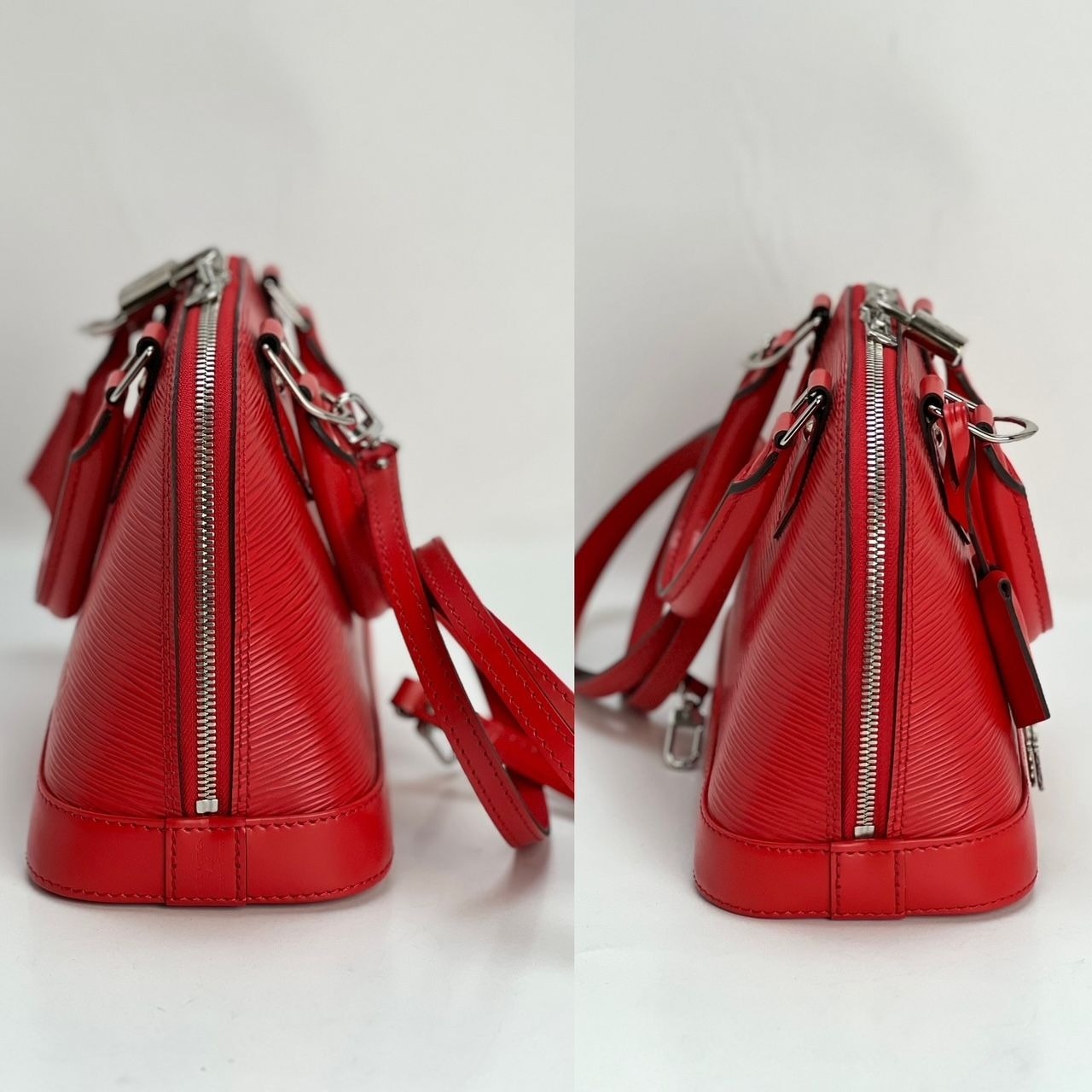 LOUIS VUITTON Alma BB Epi Coquelicot Shoulder Bag - 12