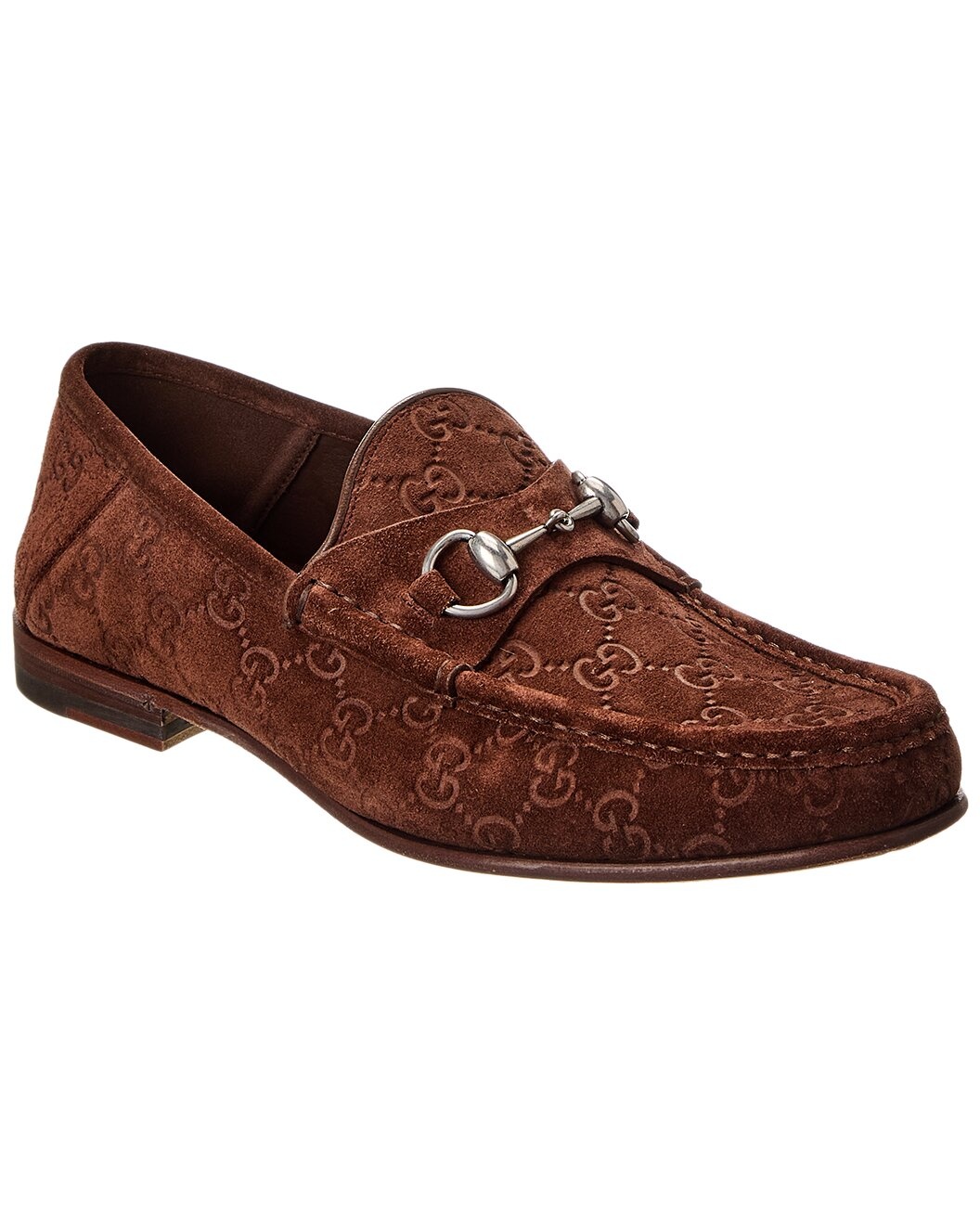 Gucci Horsebit 1953 GG Suede Loafer - 1