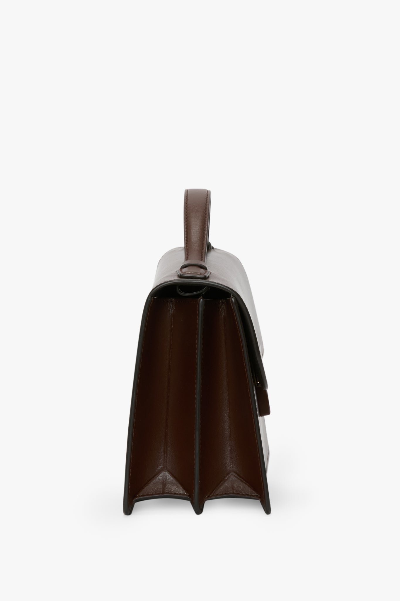 Tonal Dorian Bag In Dark Brown Smooth Leather - 4