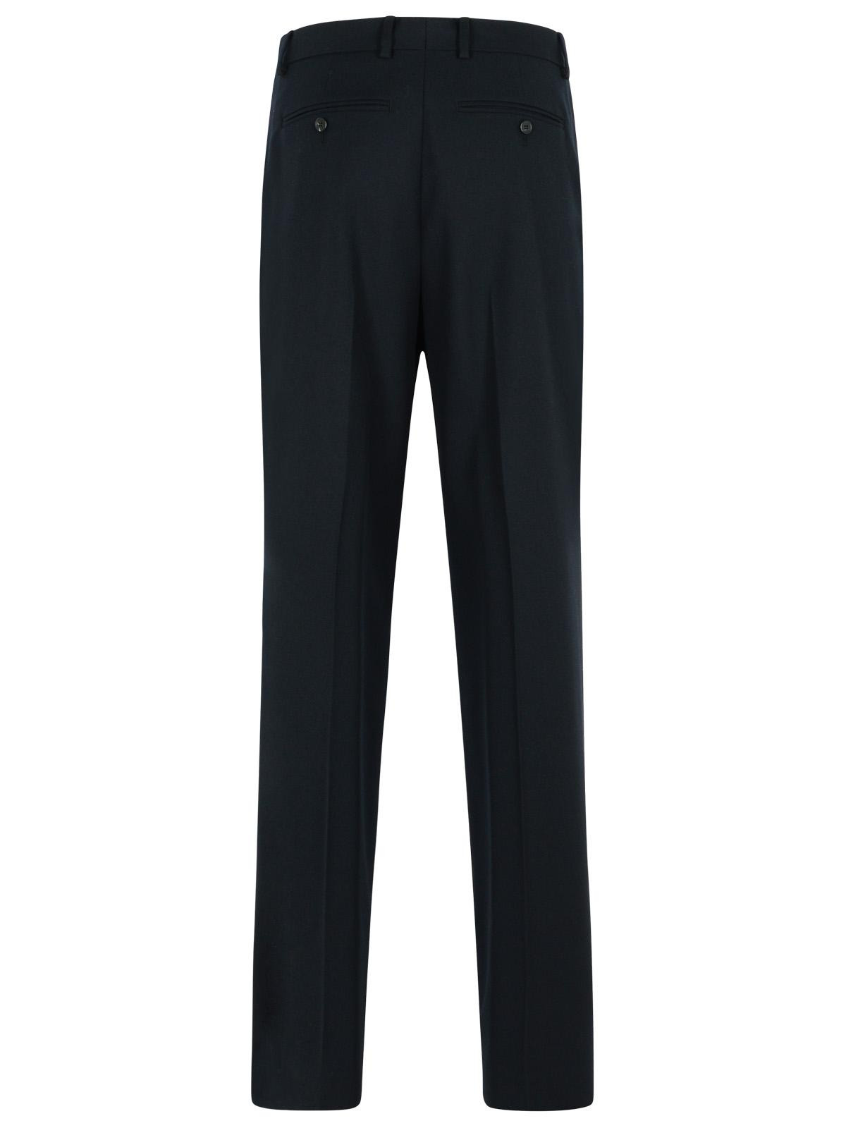 Dries Van Noten 'Penrud' Straight Black Wool Pants Men - 3