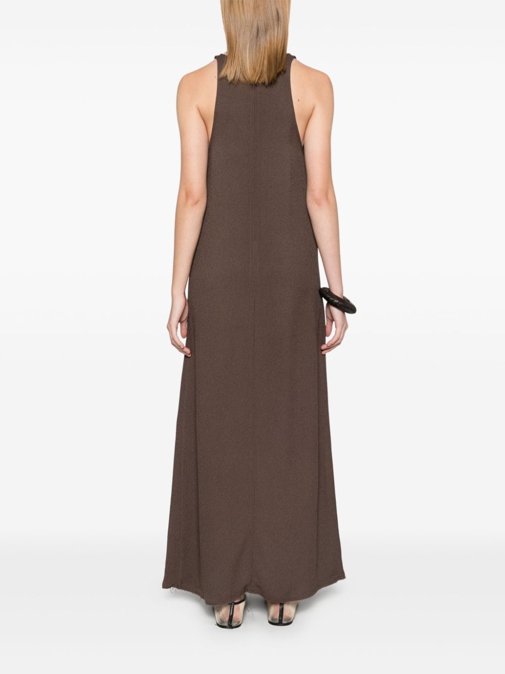 scoop-neck maxi dress - 4
