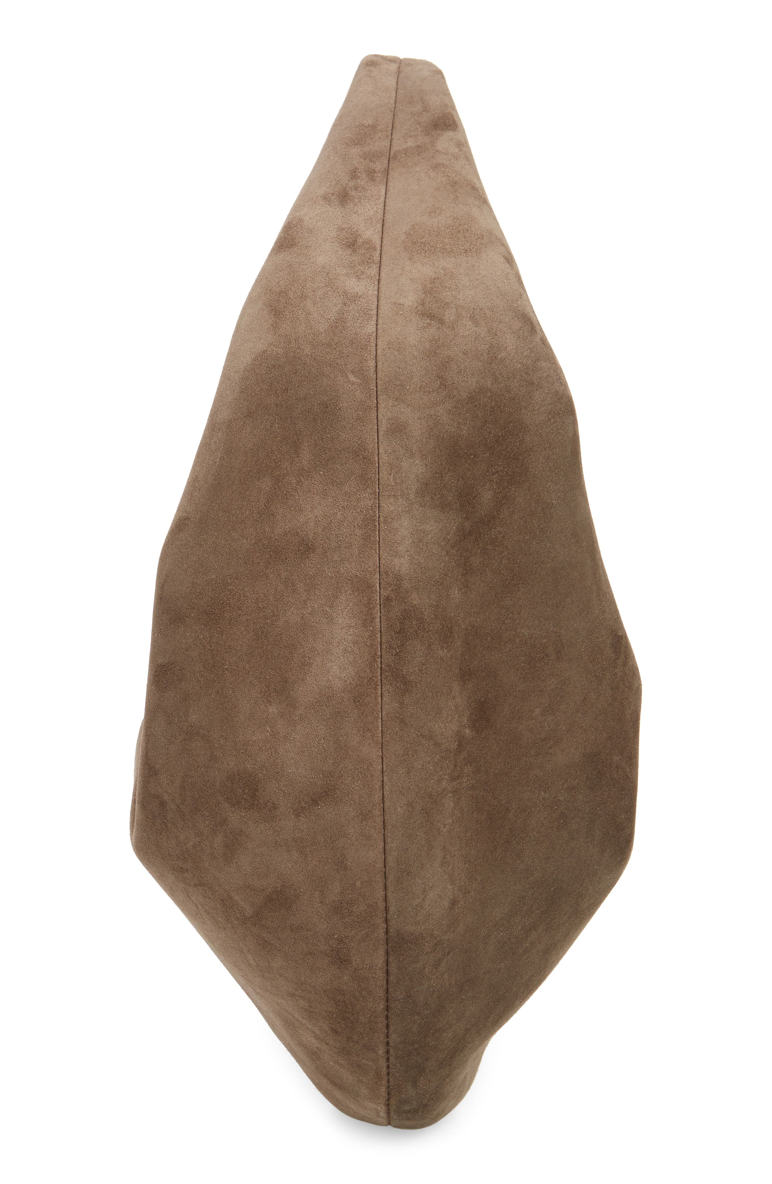 Medium Olivia Suede Hobo Bag - 6