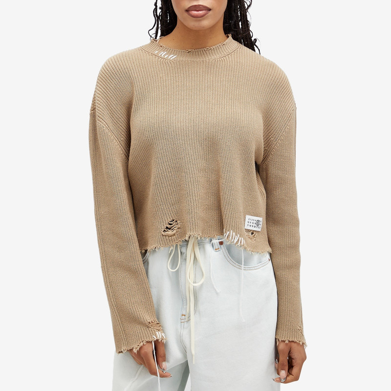 MM6 Maison Margiela MM6 Maison Margiela Knitted Crewneck Jumper outlook
