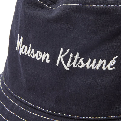 Maison Kitsuné Maison Kitsune Workwear Bucket Hat outlook