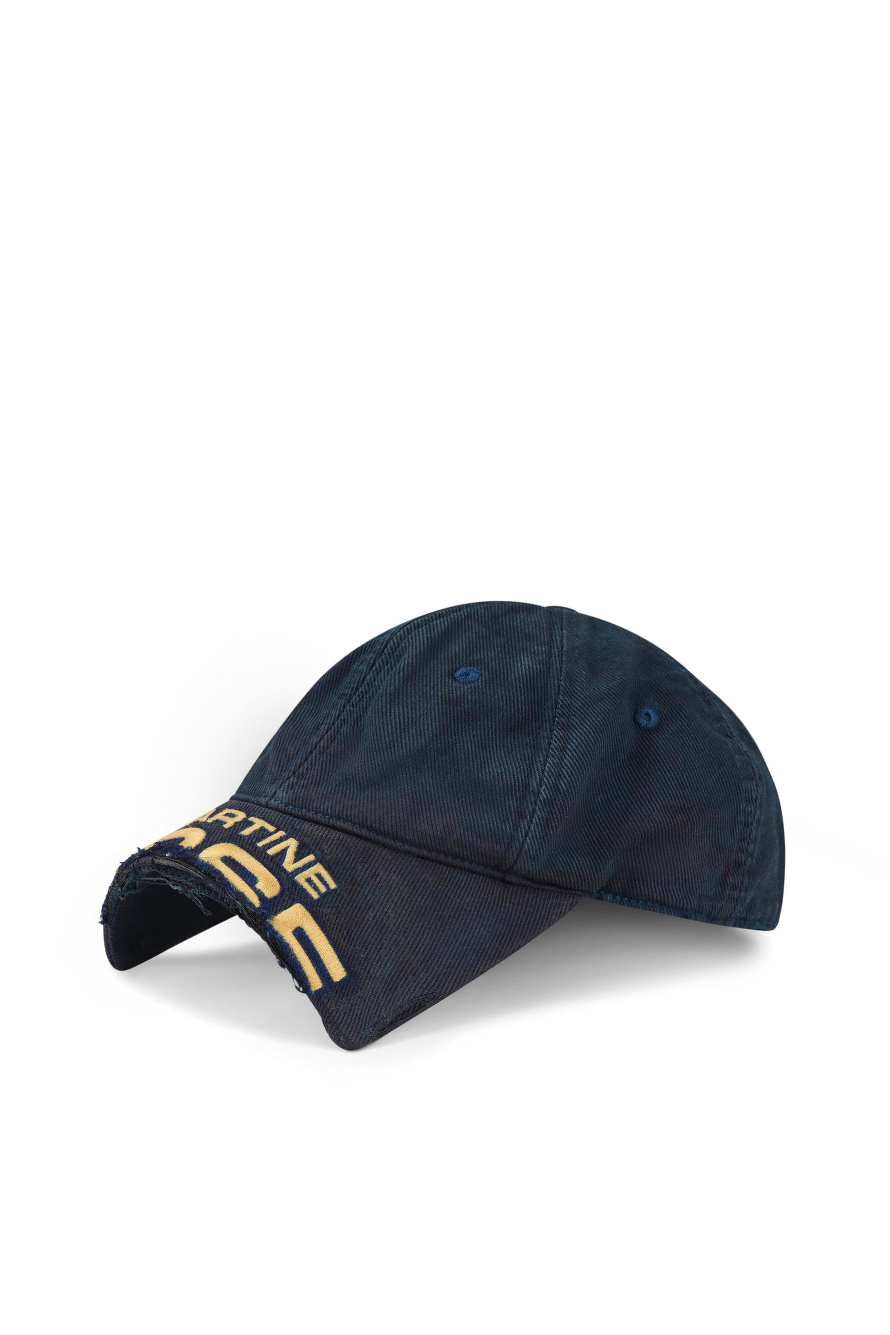 Martine Rose CUT PEAK CAP black キャップ Martine Rose Cut Peak Back Cap, Black — SLOW WAVES