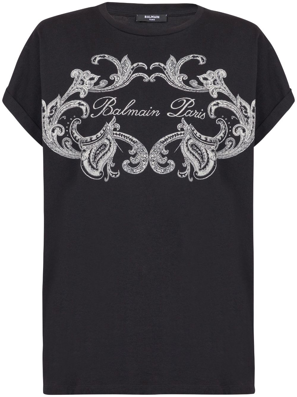 logo-print cotton T-shirt - 1