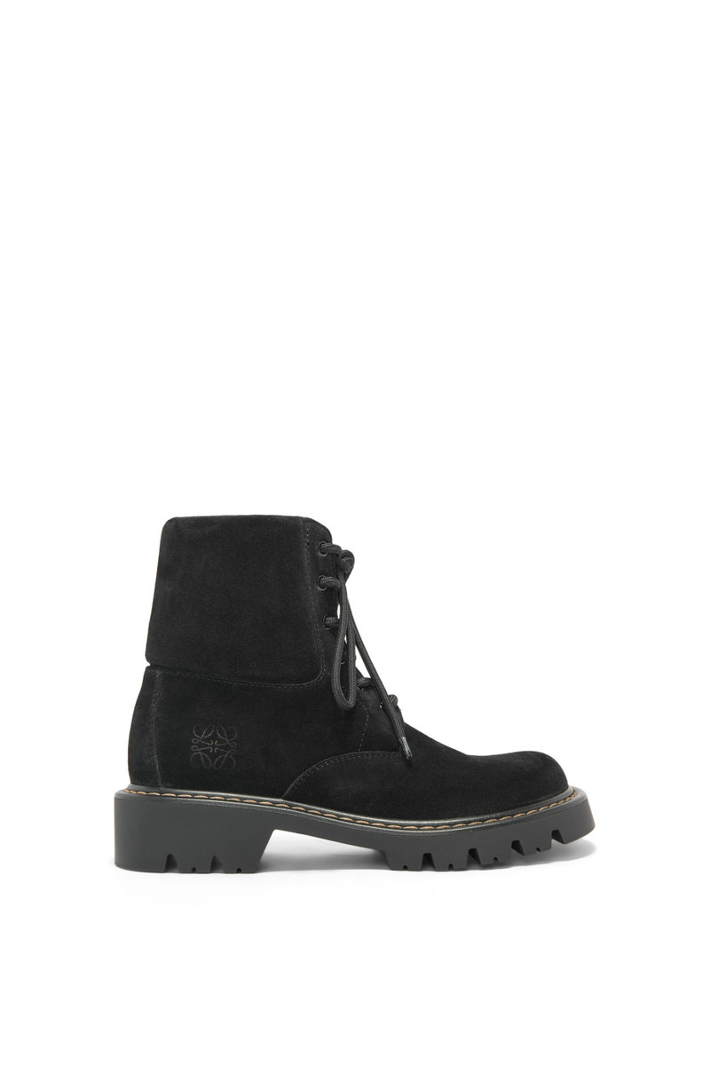 Sierra combat boot in suede 1