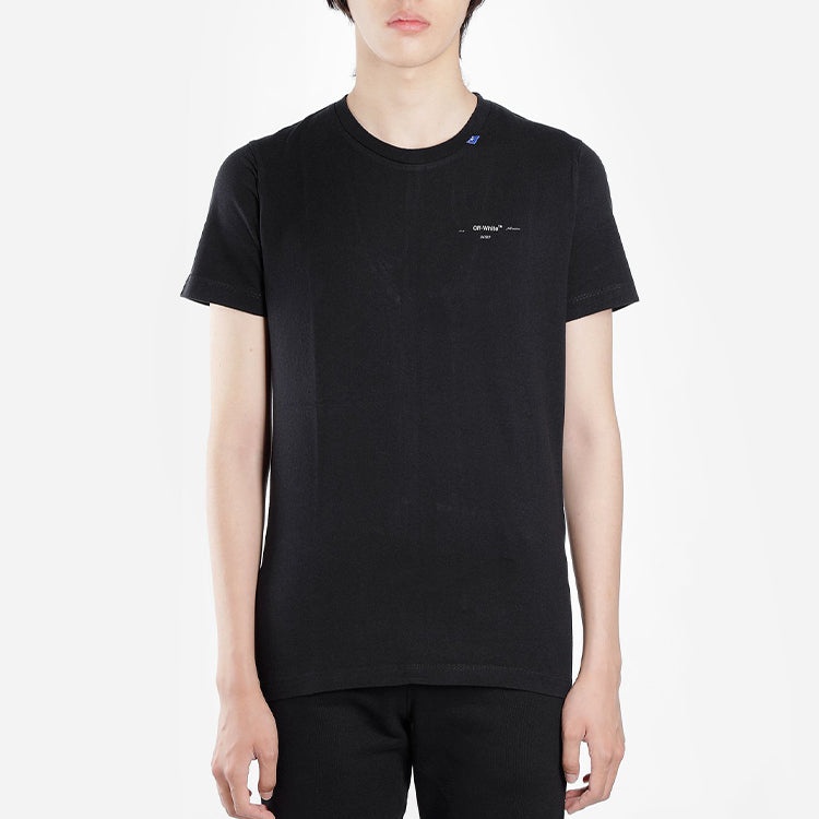 Off-White Backbone 3M Arrows Slim Tee Black OMAA027E191850011091 - 3