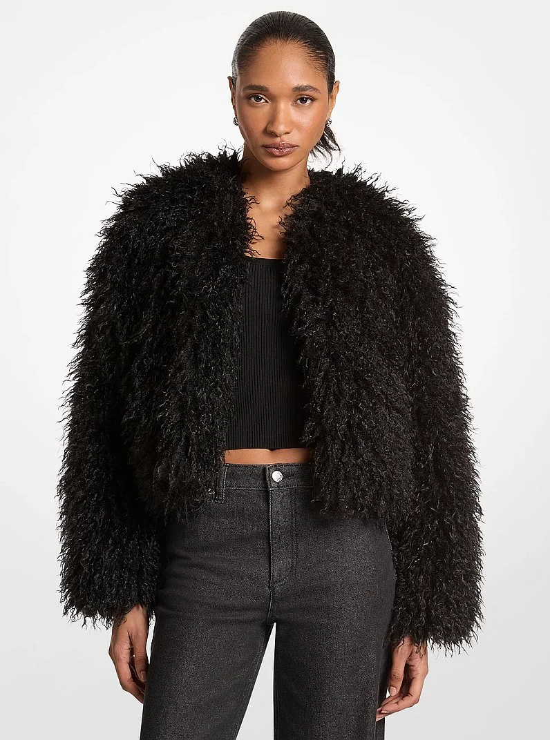 Faux Shearling Jacket - 1