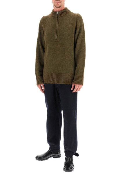 Maison Margiela HALF ZIP SWEATER outlook