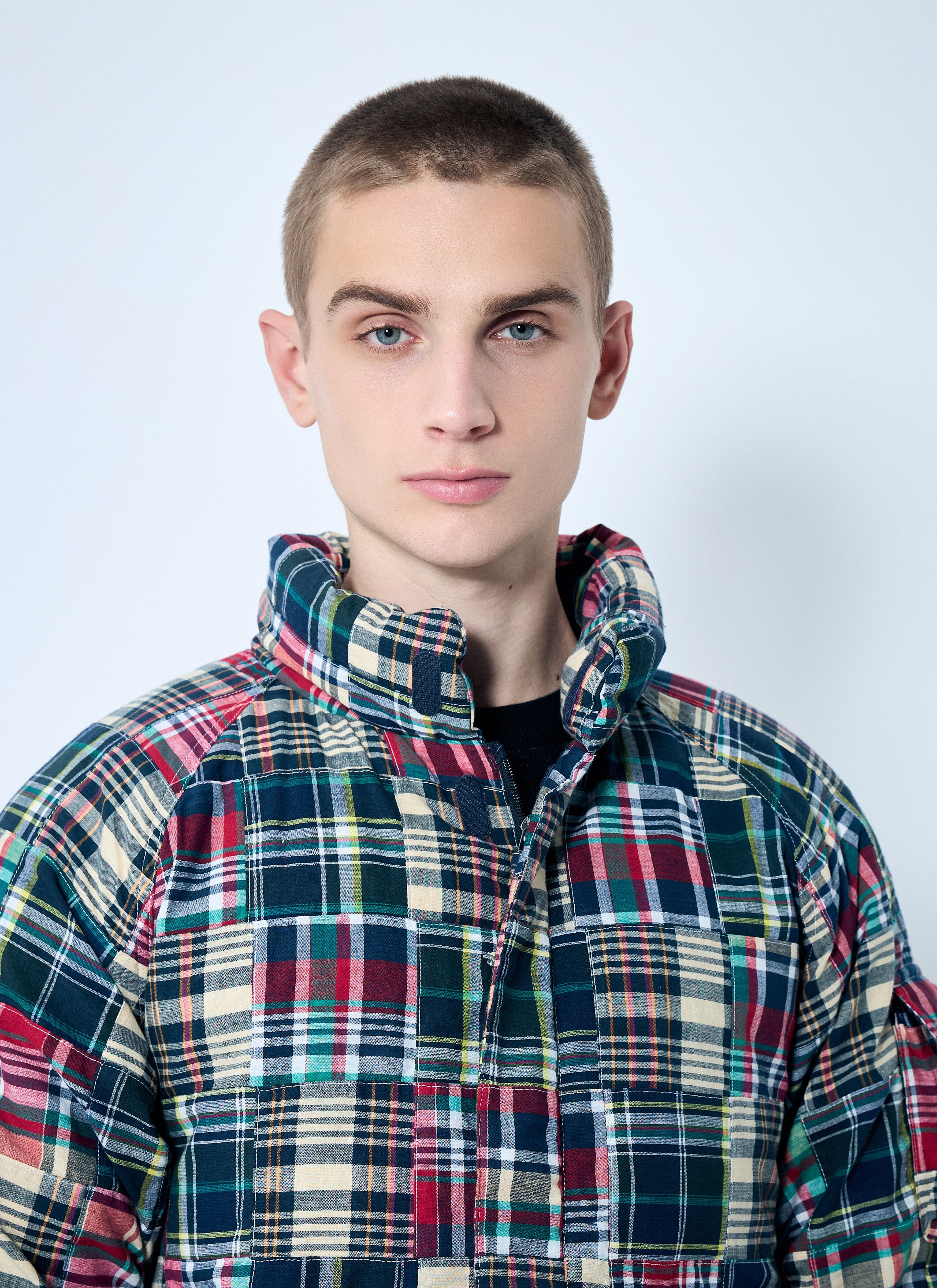 Patchwork Multi Pocket Down Jacket - 5