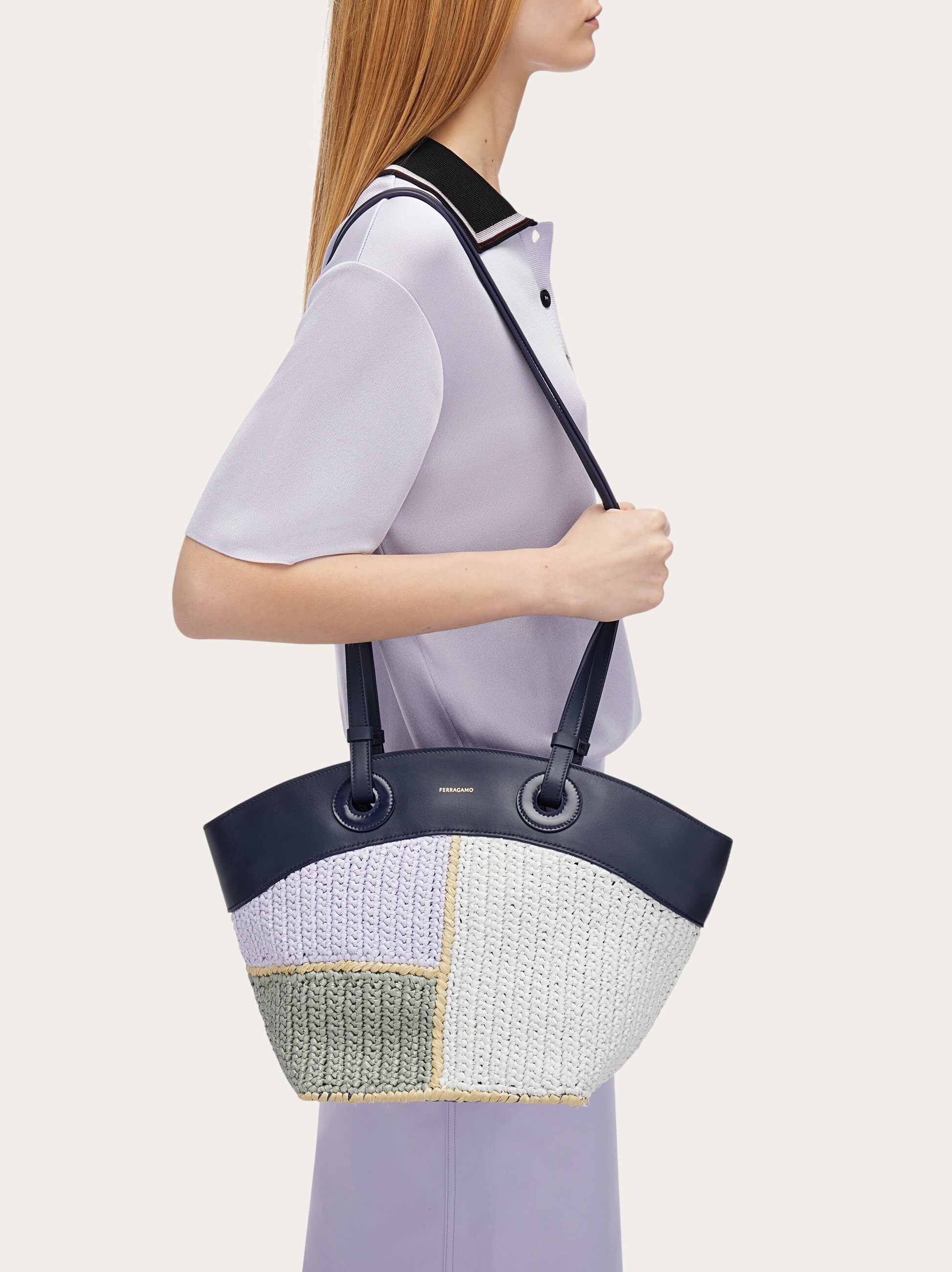 Patchwork tote bag (M) - 2