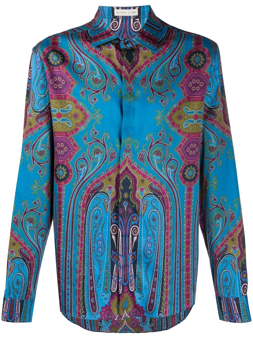 paisley-print shirt - 1