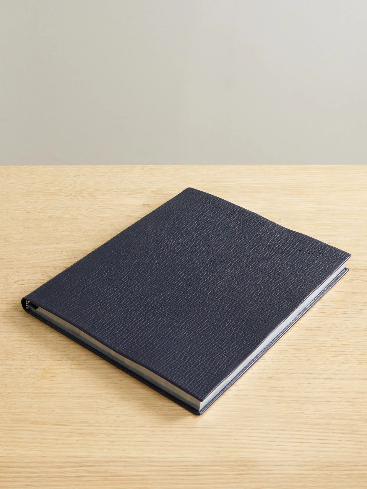 Portobello Ludlow Textured-leather Notebook - 1