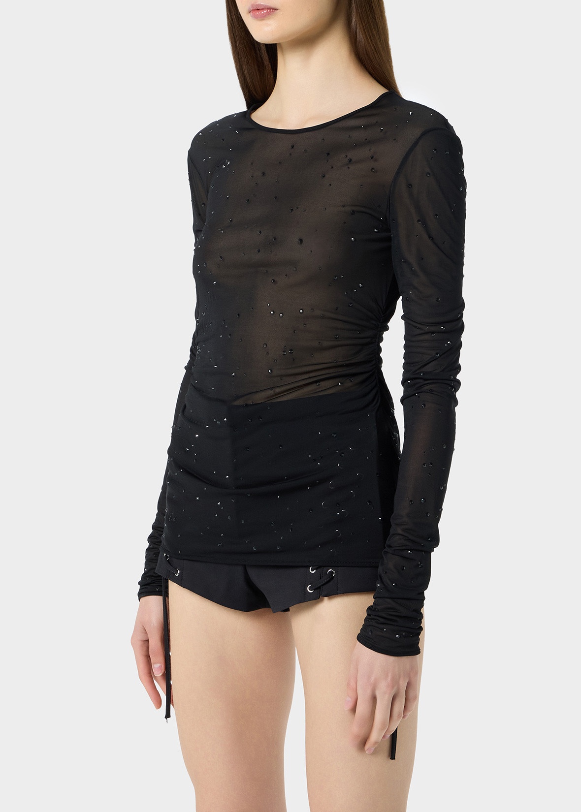 SWEATER WITH DROP-EFFECT DECORATIONS - 5