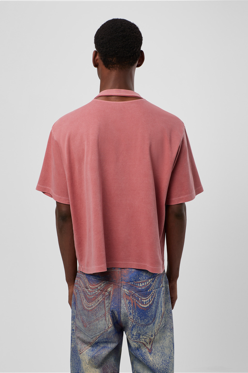 Red Cotton T-shirt - 3