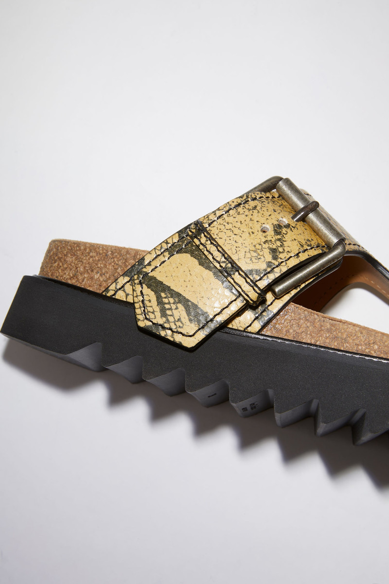 Platform sandals - Multi beige 6