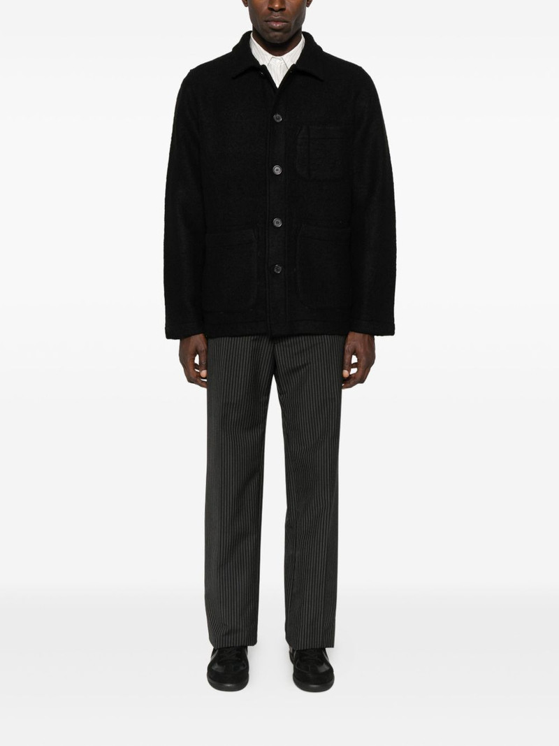 Universal Works button-front patch-pocket jacket outlook