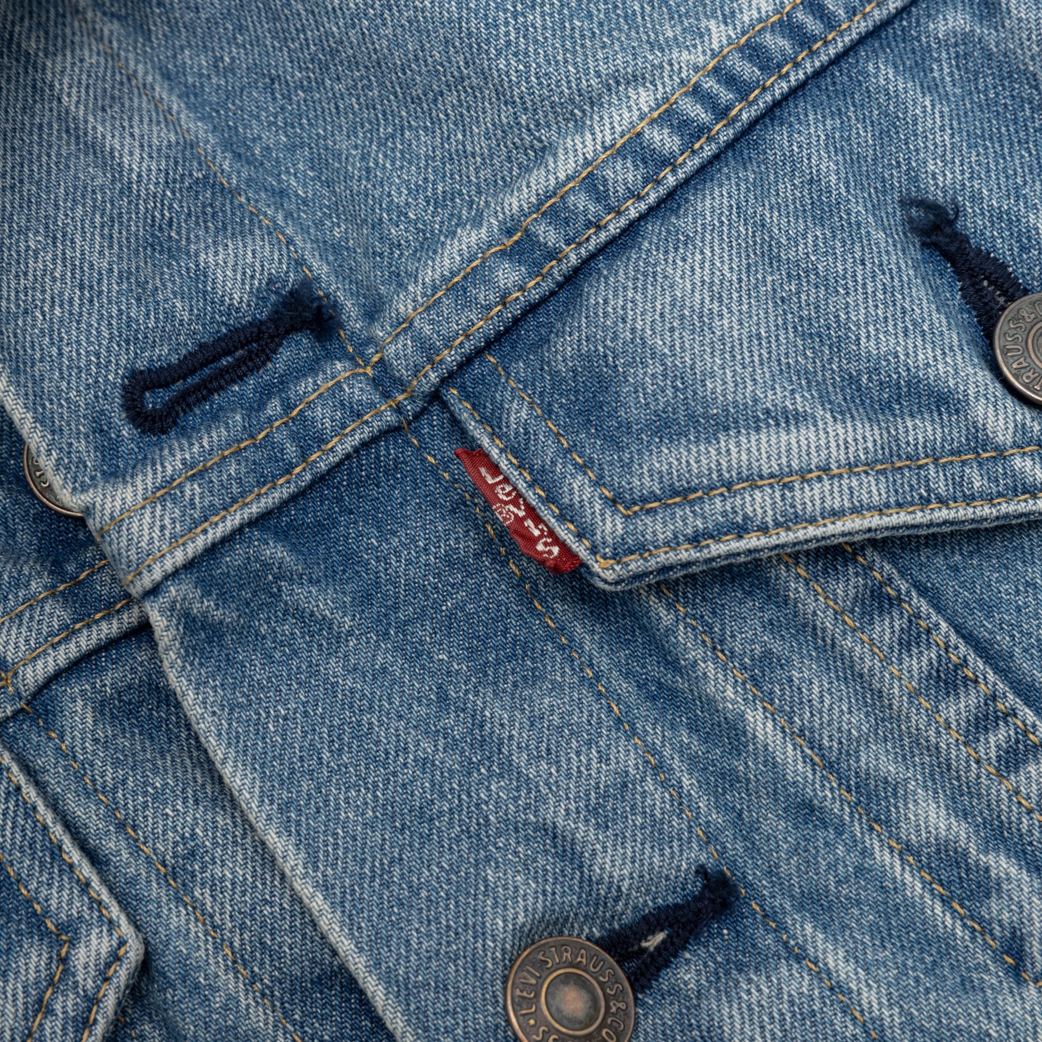 X LEVI'S WITH CARDIGAN DENIM JACKET - 4