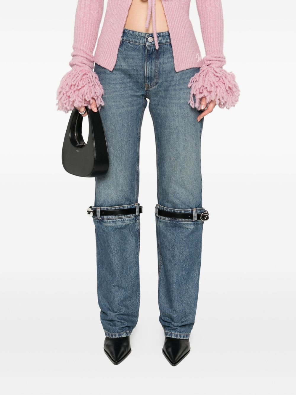 hybrid denim pants - 3